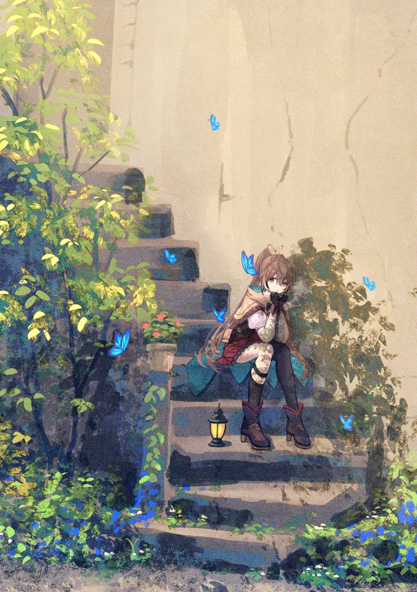 nanashi mumei (hololive and 1 more) drawn by xyunx
