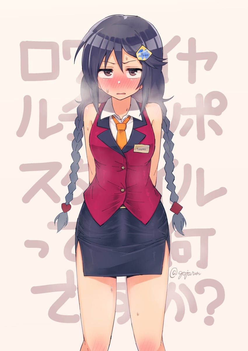 miyoshi sana (idolmaster and 1 more) drawn by gojarun