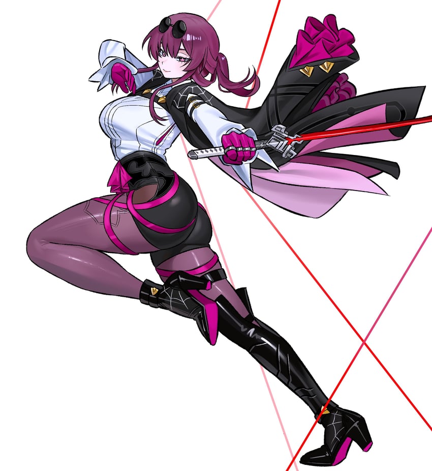 kafka (honkai and 1 more) drawn by zeon_(zzeeonn)