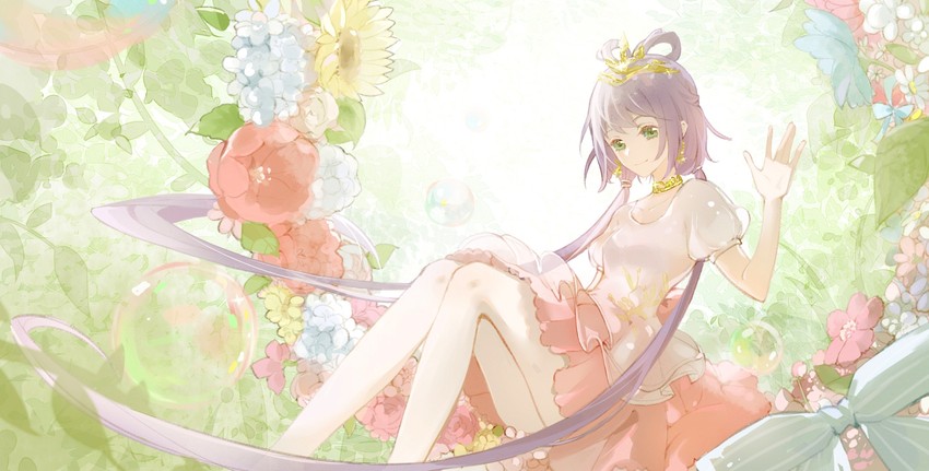 luo tianyi (vocaloid and 1 more) drawn by miqing