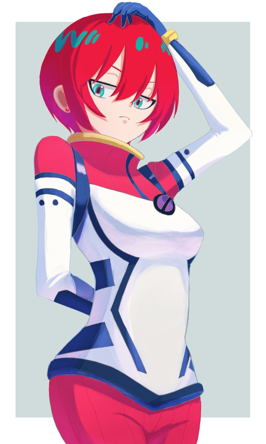 amate yuzuriha (gundam and 1 more) drawn by tom_(pixiv41651055)