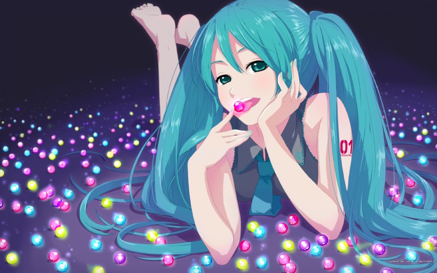 hatsune miku (vocaloid and 1 more) drawn by yachiwo