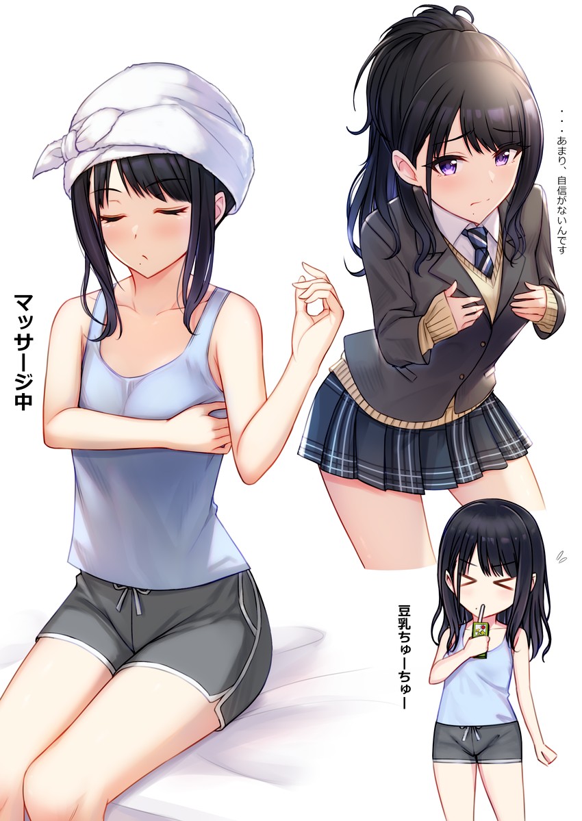kazano hiori (idolmaster and 1 more) drawn by miyar2d2
