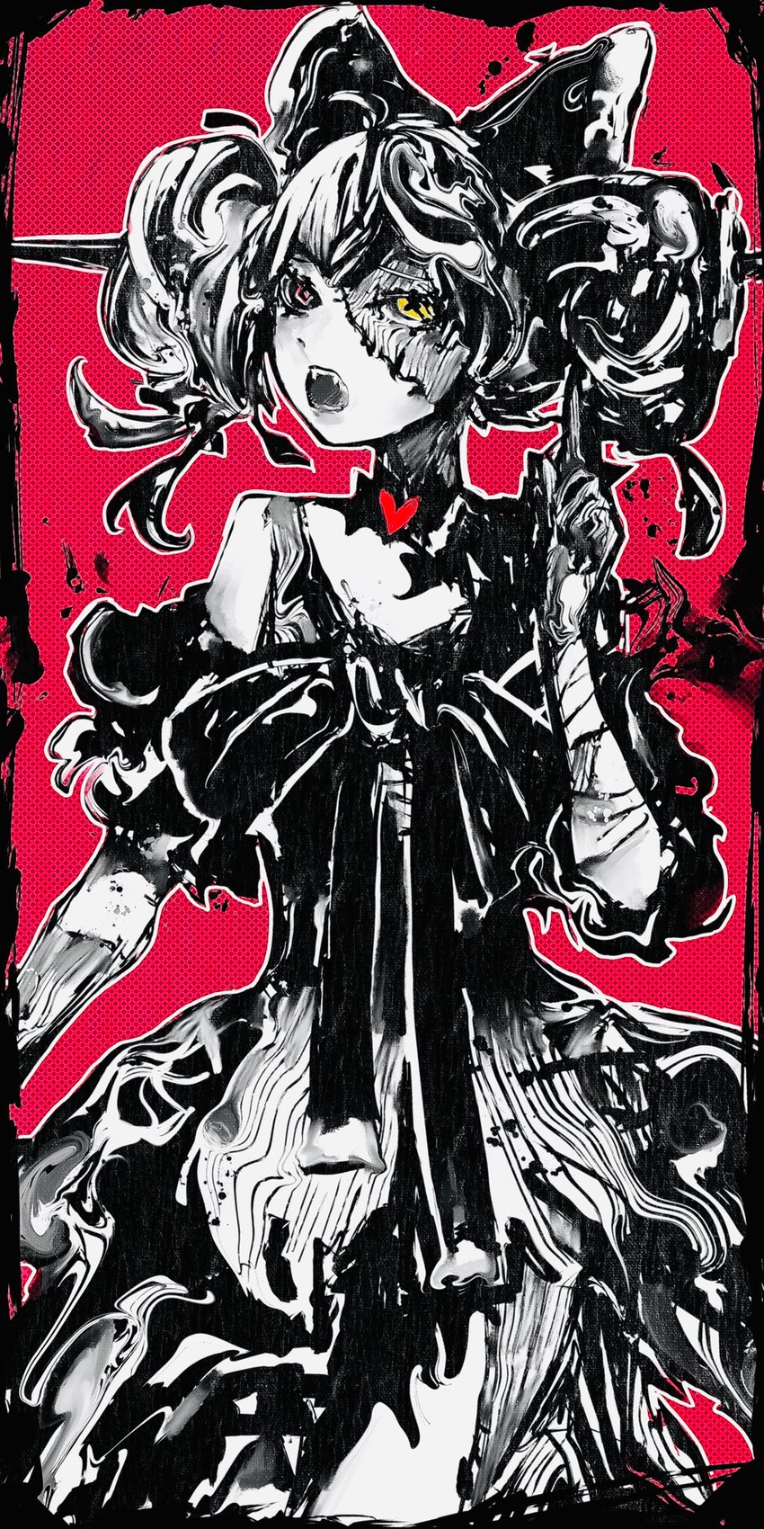 kureiji ollie (hololive and 1 more) drawn by setta_(anisolution)