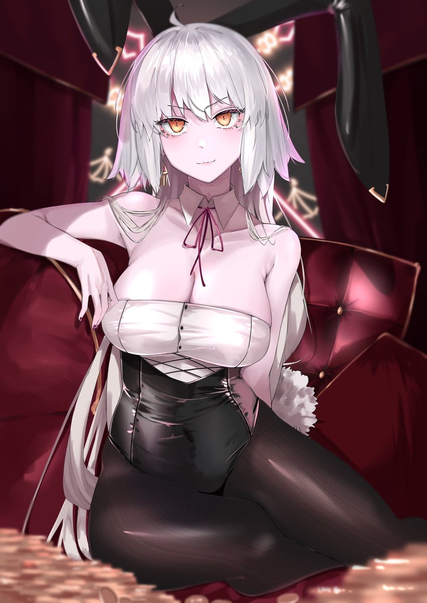 jeanne d'arc alter (fate and 1 more) drawn by ri_o_ne_su