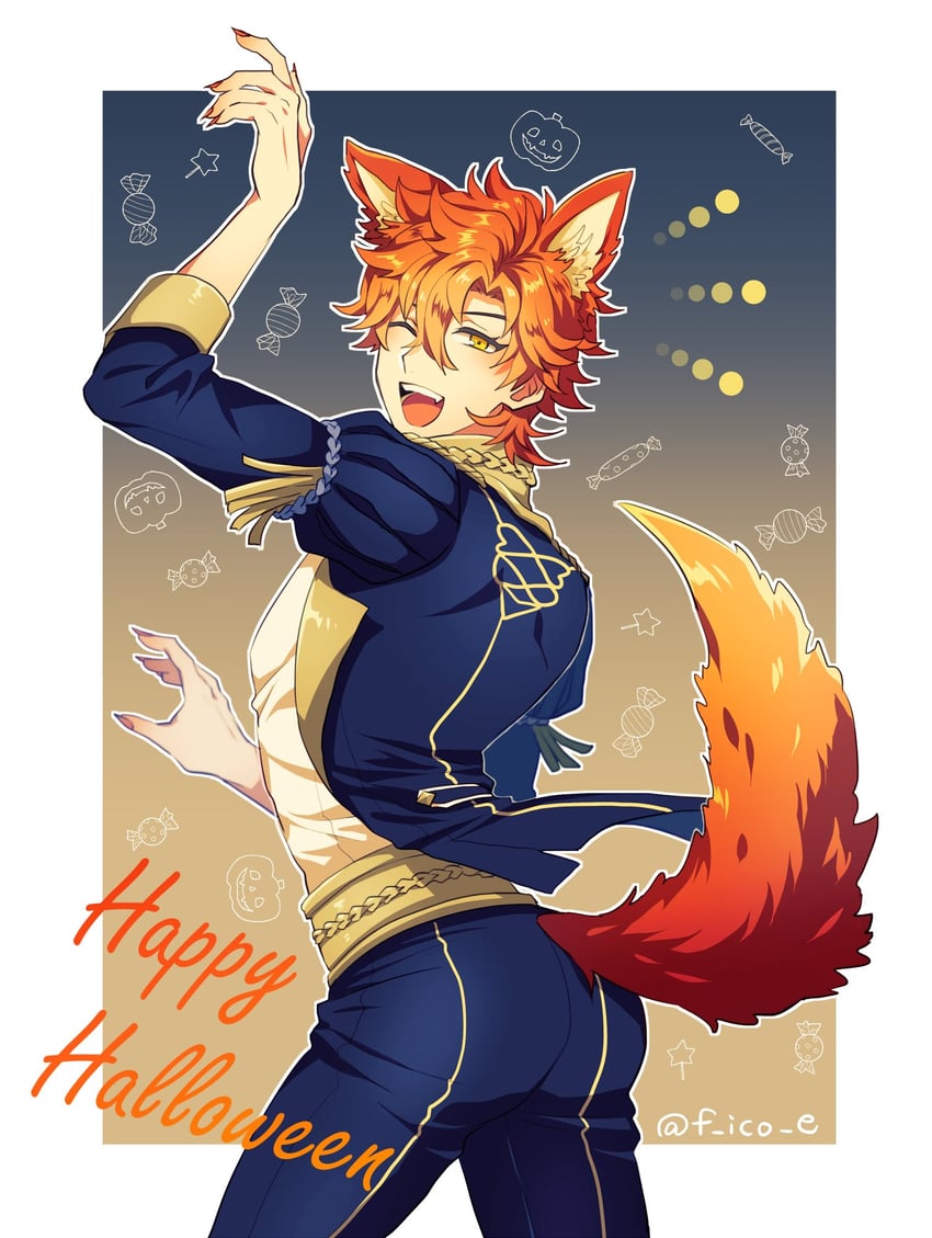 sylvain jose gautier (fire emblem and 1 more) drawn by f_ico_e
