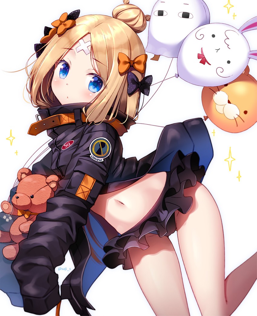 abigail williams, fou, and medjed (fate and 1 more) drawn by sasai_saji