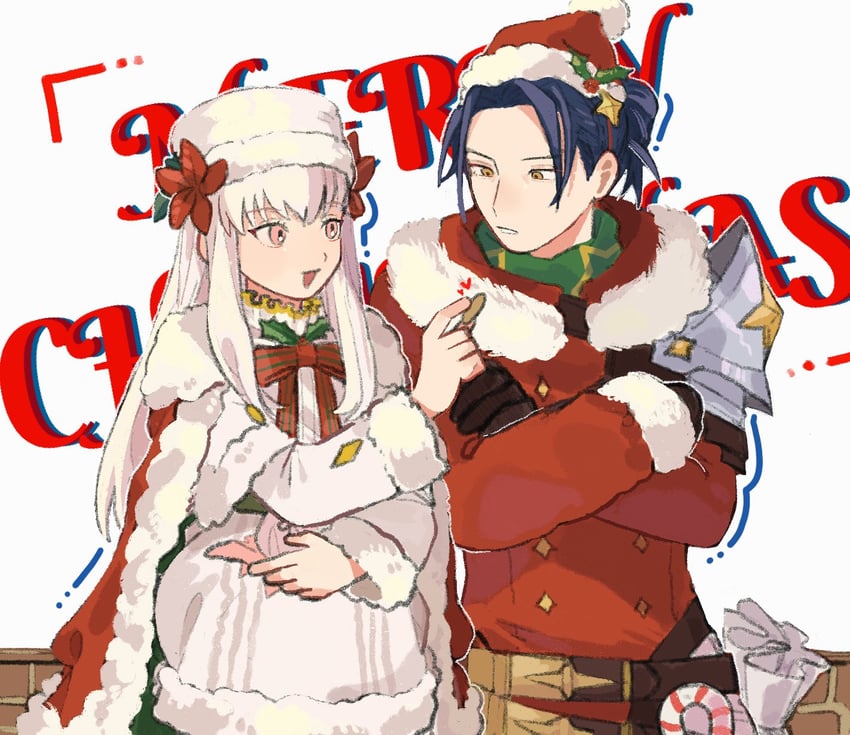 lysithea von ordelia and felix hugo fraldarius (fire emblem and 2 more) drawn by ohima17