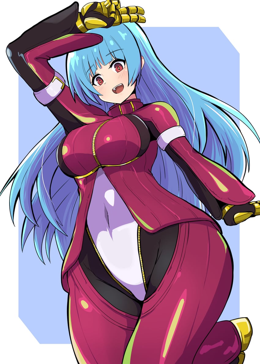 kula diamond (the king of fighters and 1 more) drawn by asyura_kumo