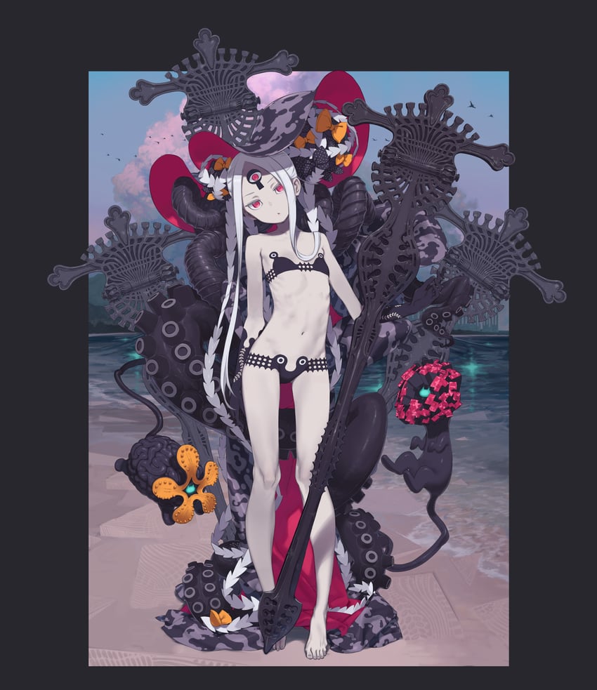 abigail williams, nosh, and luthar (fate and 1 more) drawn by kuroboshi_kouhaku
