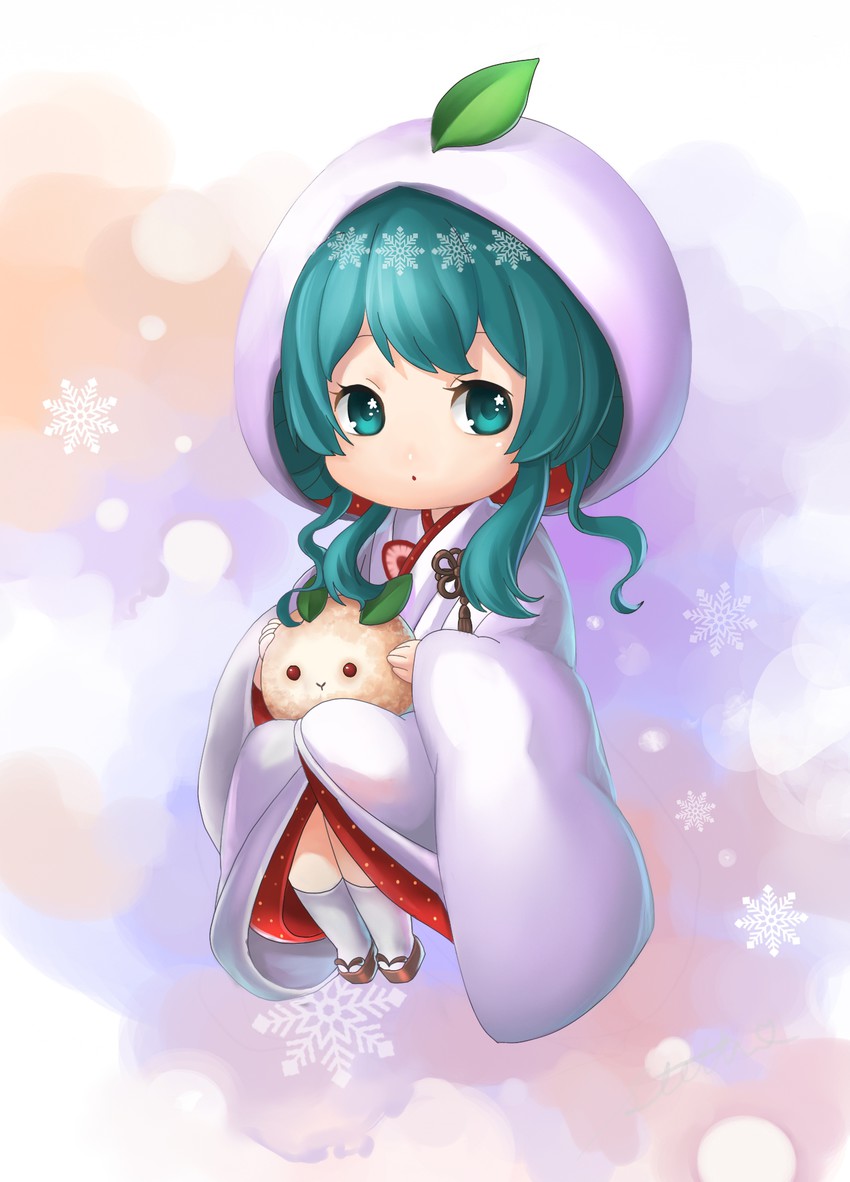 hatsune miku and yuki miku (vocaloid) drawn by stella_chen_yui