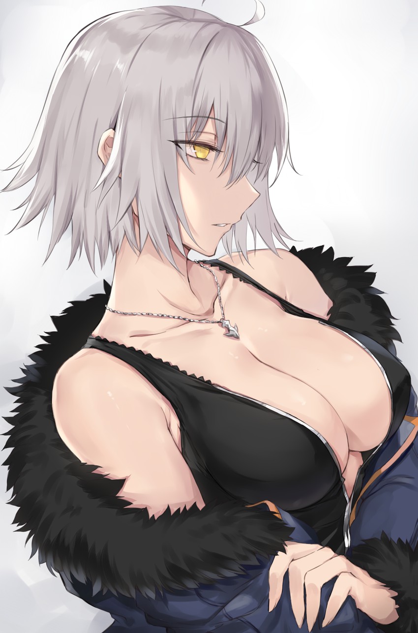 jeanne d'arc alter (fate and 1 more) drawn by kyouki
