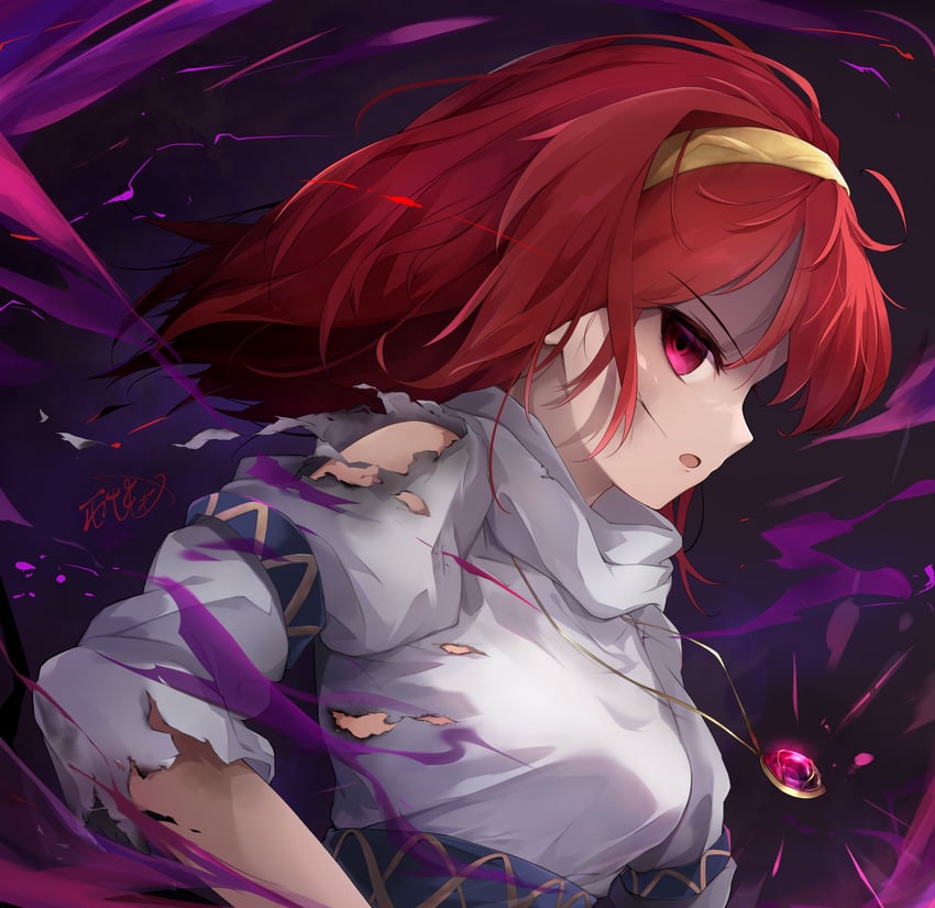 maria (fire emblem and 3 more) drawn by ameno_sagiri_(artist)