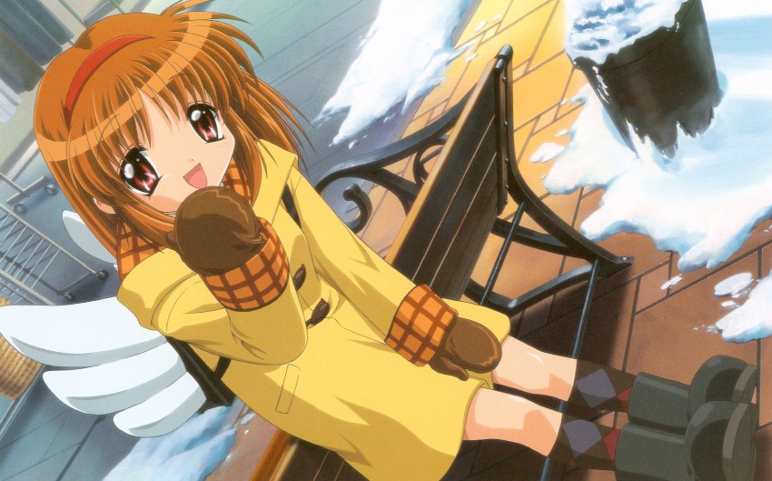 tsukimiya ayu (kanon and 1 more) drawn by ikeda_kazumi