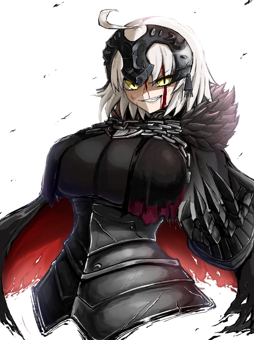 jeanne d'arc alter (fate and 1 more) drawn by nubebenbe