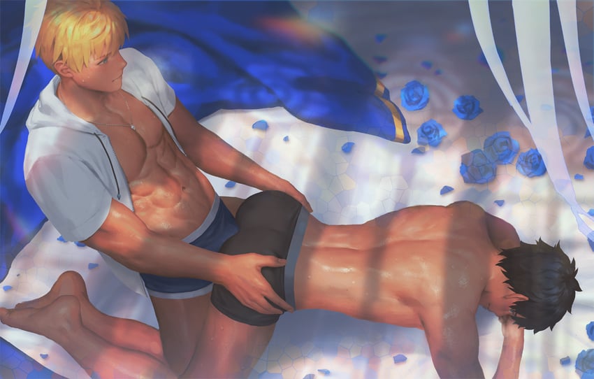 fujimaru ritsuka and arthur pendragon (fate and 1 more) drawn by penguin_frontier
