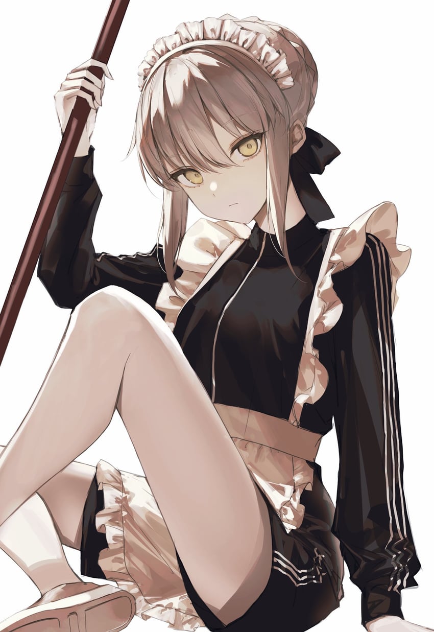 artoria pendragon and saber alter (fate and 1 more) drawn by tamitami