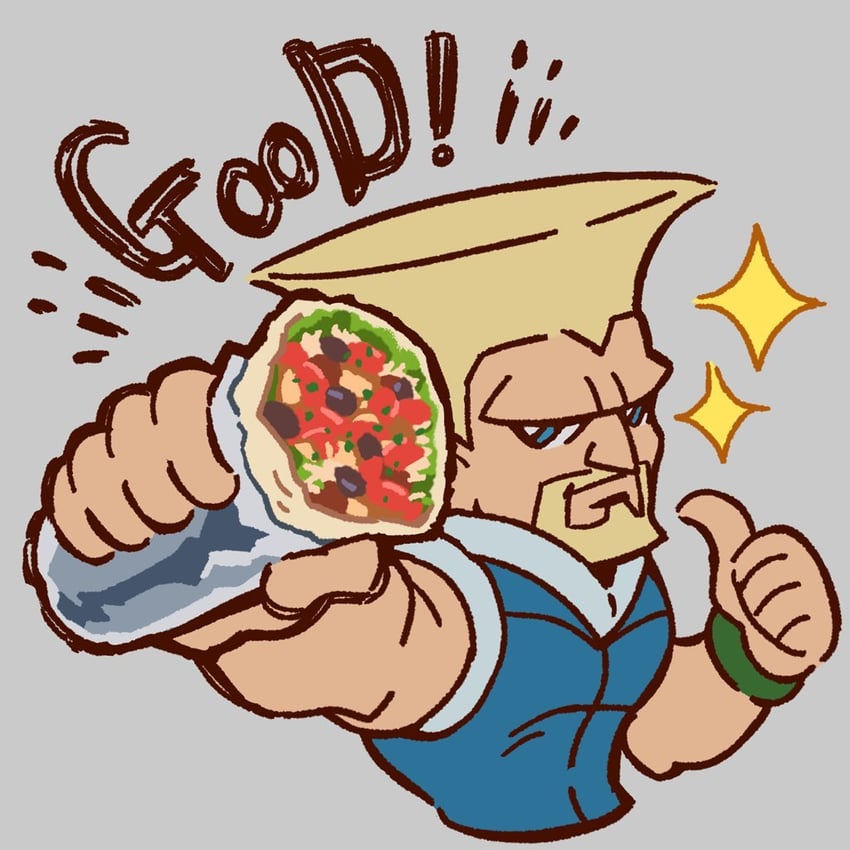 guile (street fighter and 2 more) drawn by yuiofire