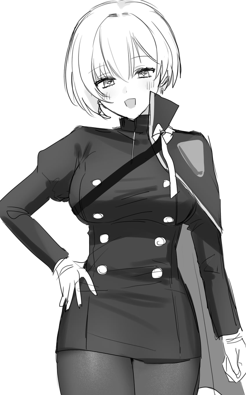 liliweiss (goddess of victory: nikke) drawn by kumo_tabetai