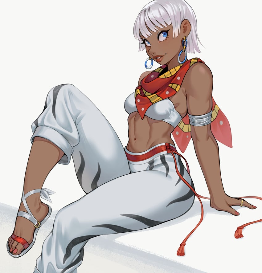 elena (street fighter and 1 more) drawn by cheshirrr