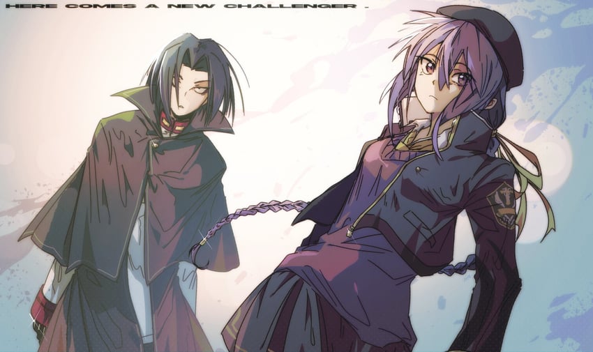 sion eltnam, eltnum, and akatsuki (under night in-birth and 1 more) drawn by sora_(zombiebathwater)