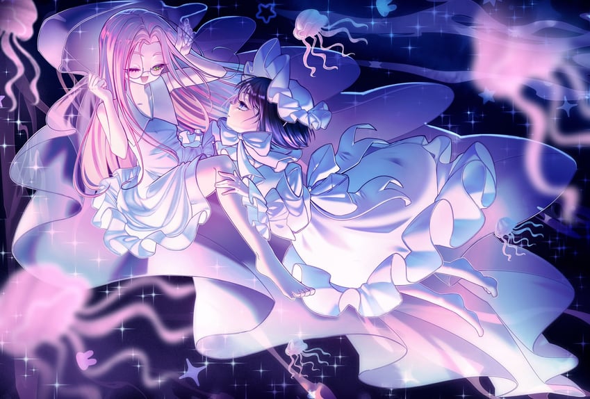 sua and mizi (alien stage) drawn by sasa_fltw