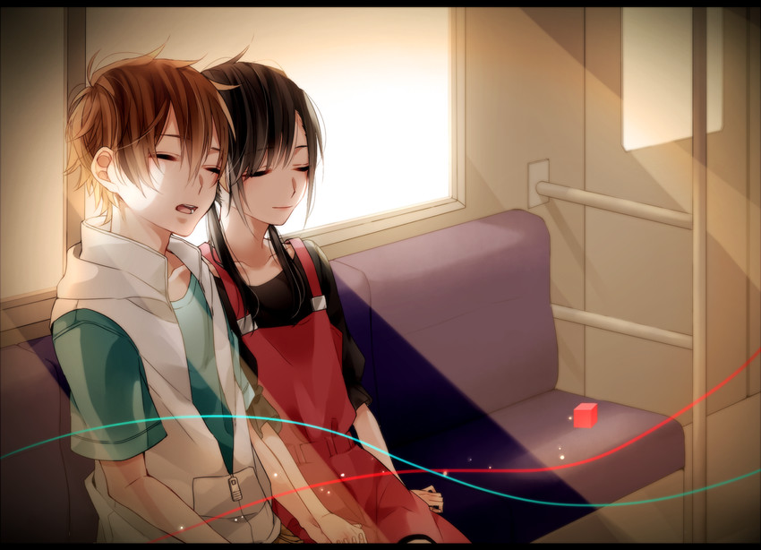 amamiya hibiya and asahina hiyori (kagerou project and 1 more) drawn by hanasato_(okashino)