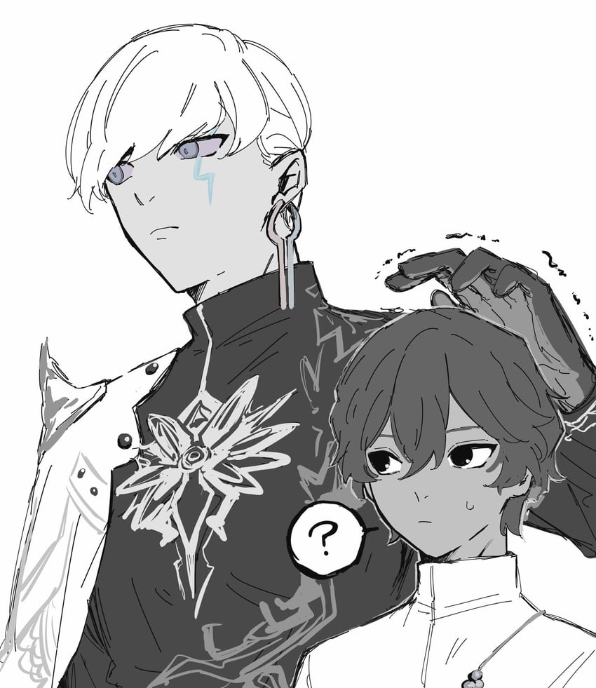 arjuna and indra (fate and 1 more) drawn by fgo_si
