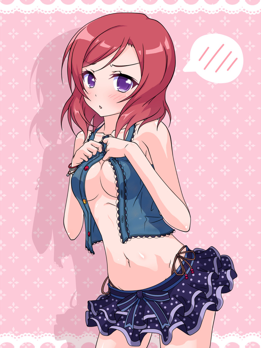 nishikino maki (love live! and 1 more) drawn by k10k