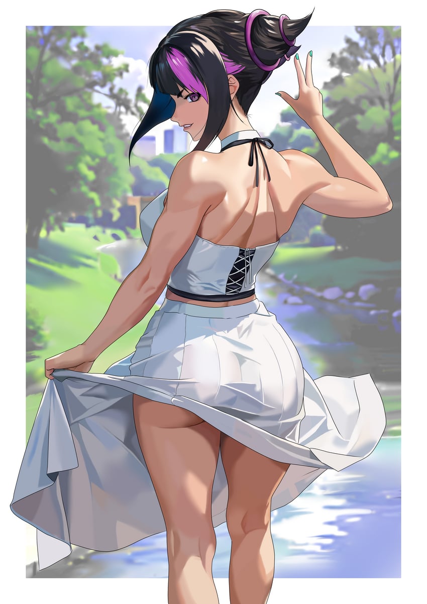 han juri (street fighter and 1 more) drawn by yagi_(joe731842)