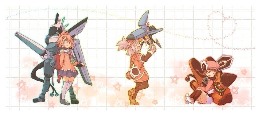 pratty, air colthearts, zantek, rifmonica, y-xe-ld, and 1 more (summon night and 3 more) drawn by 328824