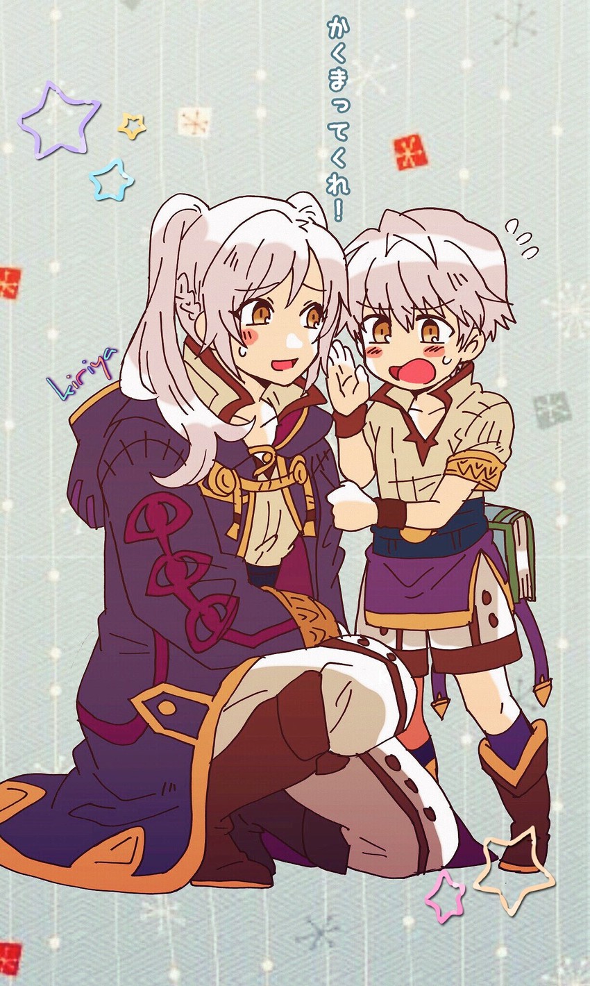 female robin and male robin (fire emblem and 2 more) drawn by kiriya_(552260)