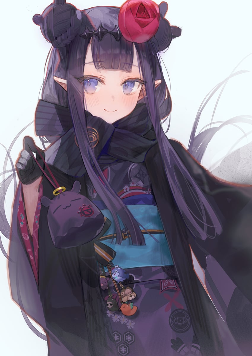 ninomae ina'nis, takodachi, bloop, bubba, death-sensei, and 1 more (hololive and 1 more) drawn by 6665_roku