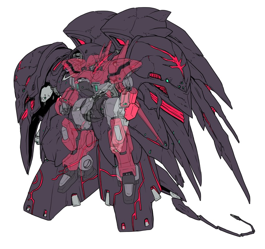 aestivalis and black selena (kidou senkan nadesico) drawn by ledjoker07