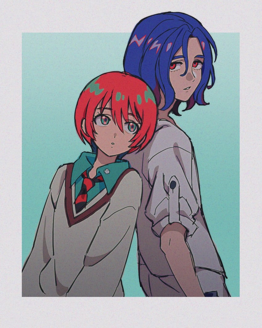 amate yuzuriha and shuji ito (gundam and 1 more) drawn by yy0880yy
