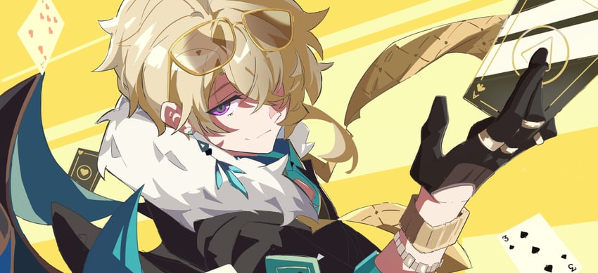 aventurine (honkai and 1 more) drawn by zb_relic