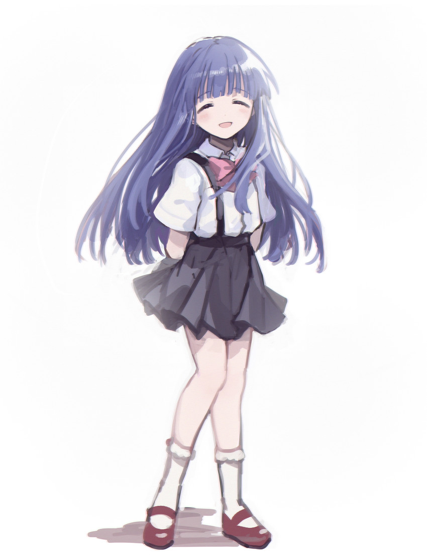 furude rika (higurashi no naku koro ni) drawn by yang38