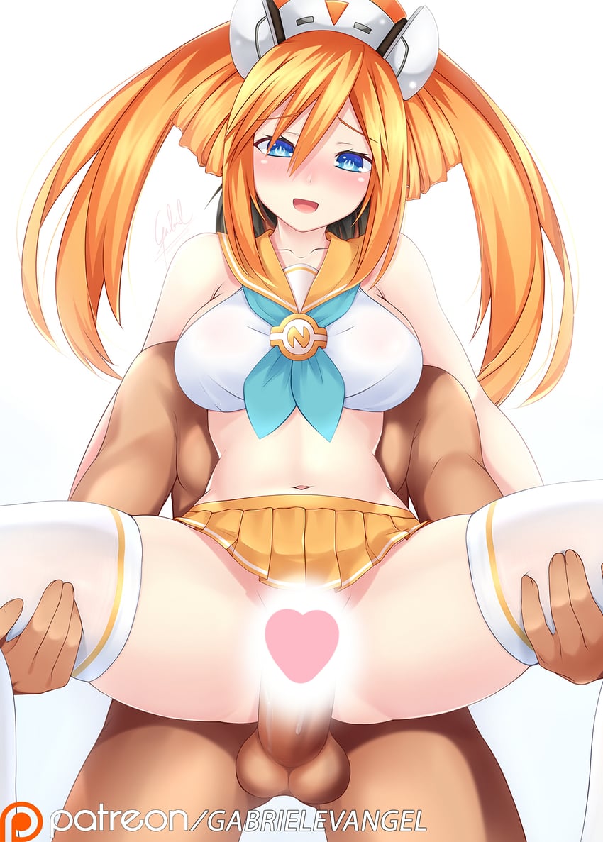 orange heart (neptune and 2 more) drawn by gabriel_evangel