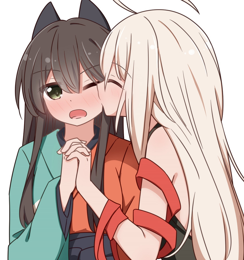 chiya and tatsumi kon (urara meirochou) drawn by miruzawa_akechi