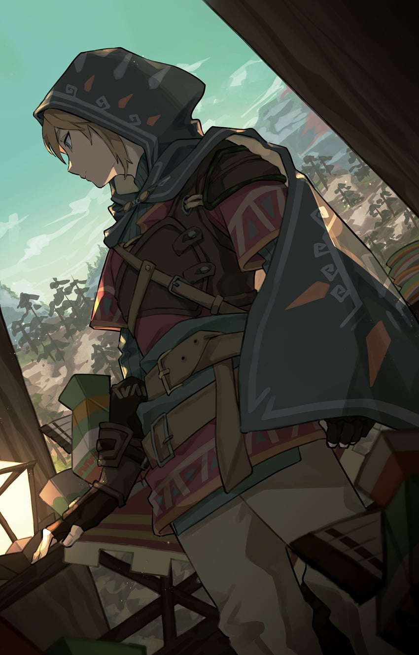 link (the legend of zelda and 1 more) drawn by kagachakichi