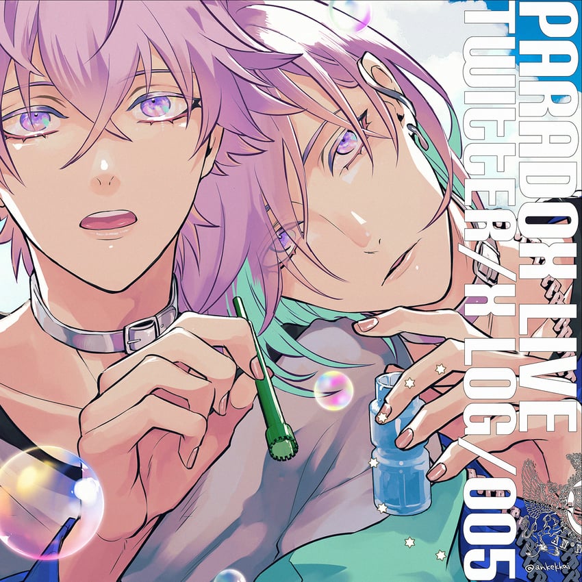 yatonokami kanata and yatonokami nayuta (paradox live) drawn by ankekkai