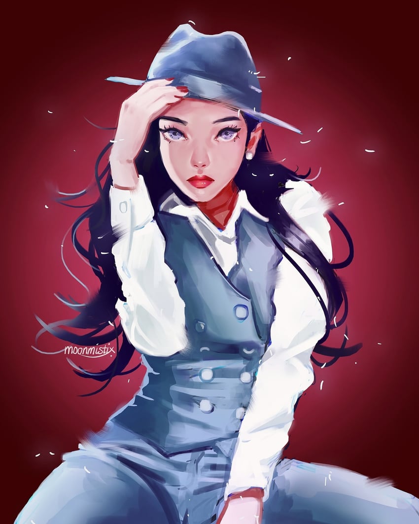 jang seung-yeon (real life and 1 more) drawn by moonmistix