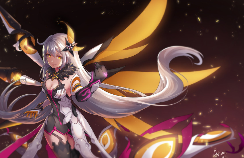 kiana kaslana (honkai and 1 more) drawn by asiya_(joey26504)