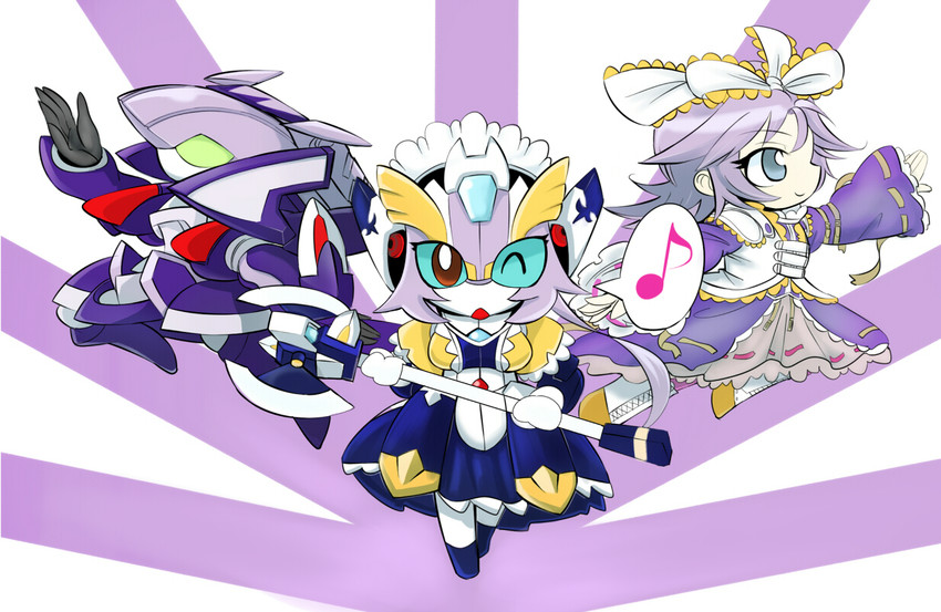 latooni subota and fairlion (gundam and 2 more) drawn by mikitoshiyuki