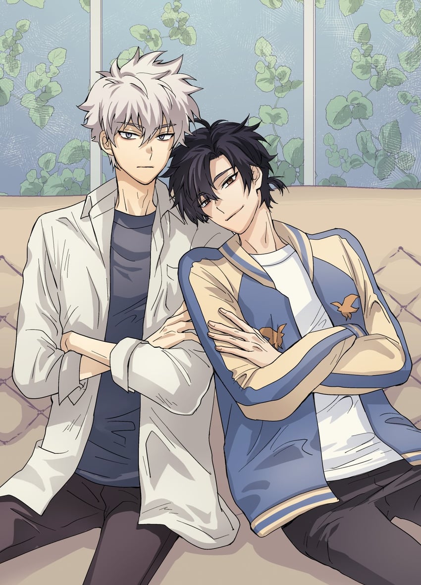 cheng xiaoshi and lu guang (shiguang dailiren) drawn by hktk_neochi