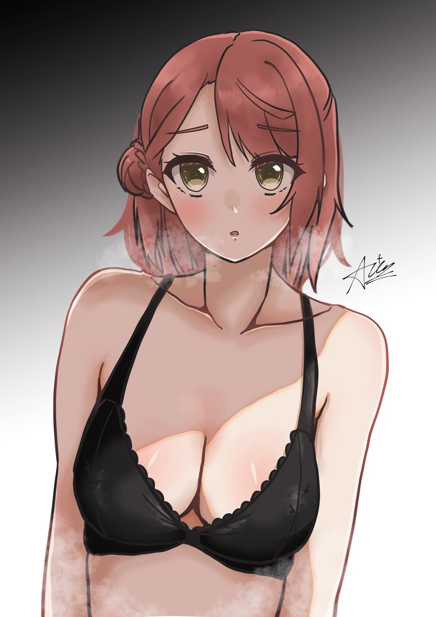 uehara ayumu (love live! and 1 more) drawn by aria_(stareikachan)