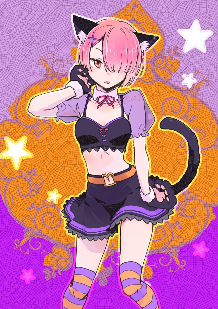 ram (re:zero kara hajimeru isekai seikatsu) drawn by c0legus
