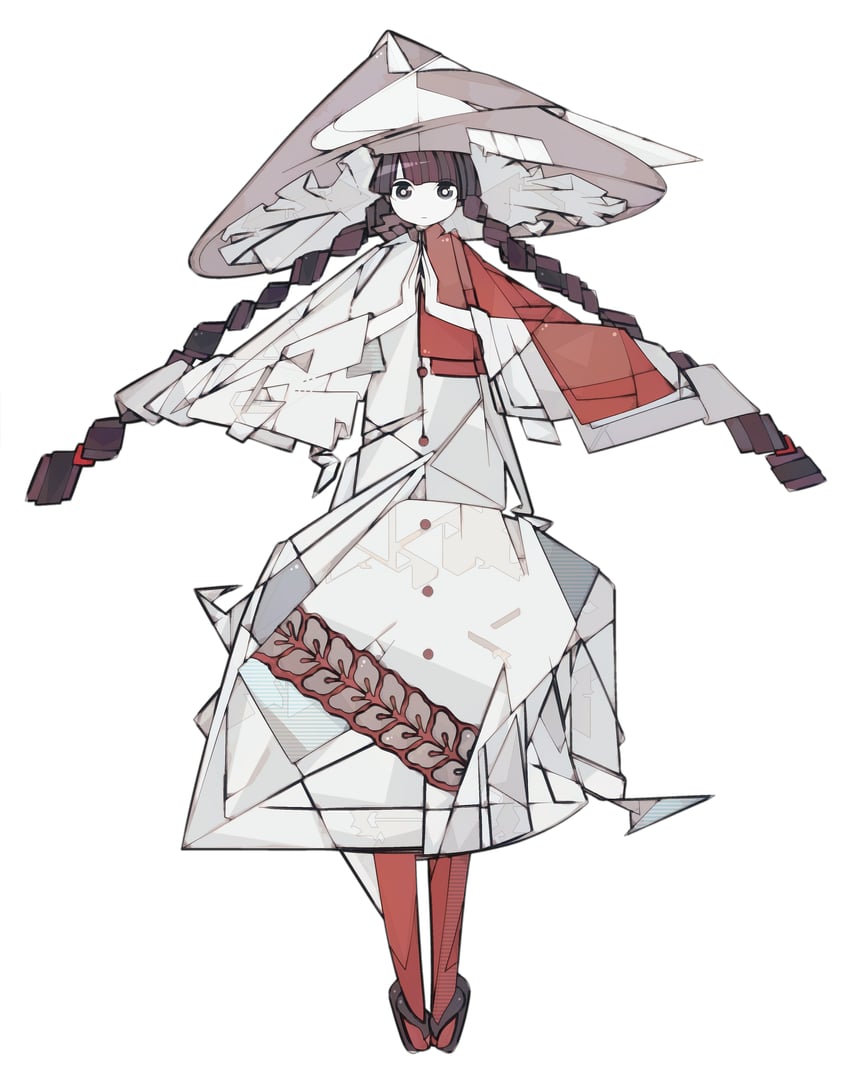 yatadera narumi (touhou) drawn by harano_kaguyama