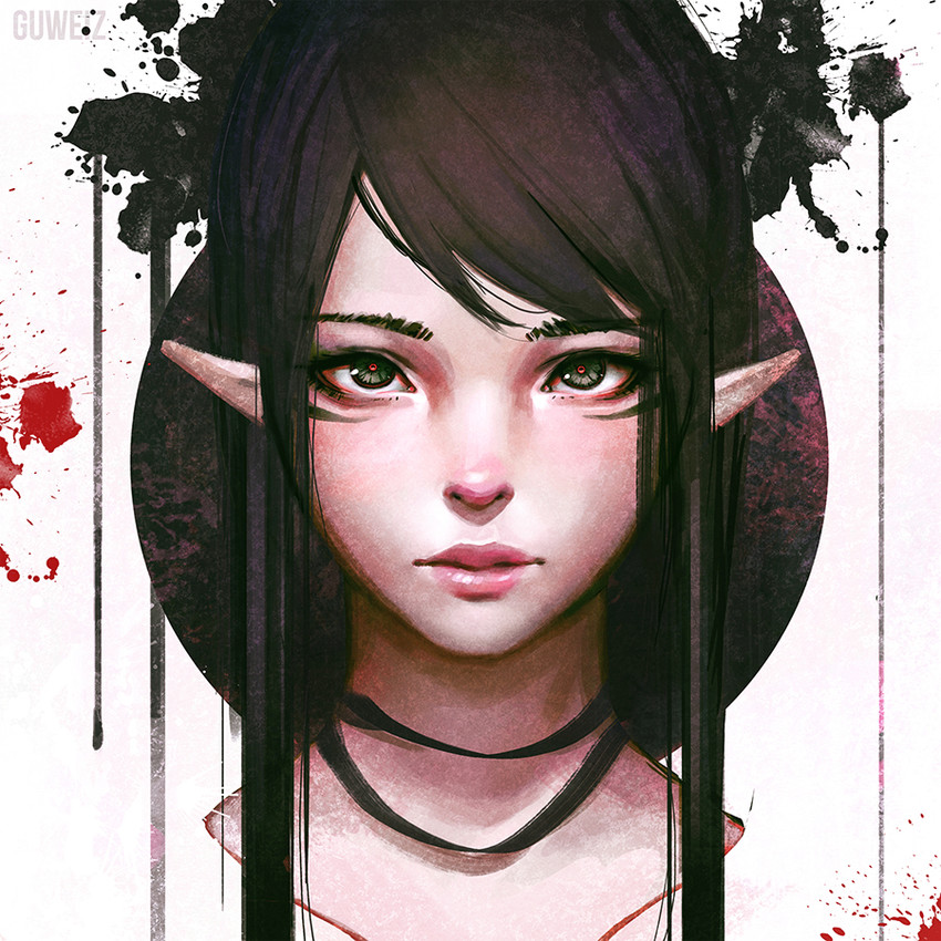 original drawn by guweiz
