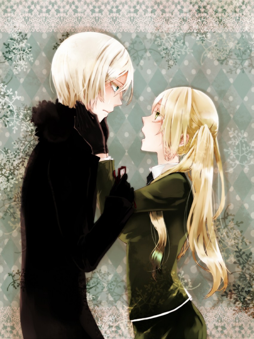 belarus and united kingdom (axis powers hetalia) drawn by apt